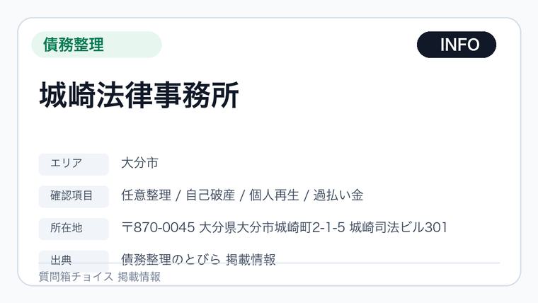 城崎法律事務所の掲載画像
