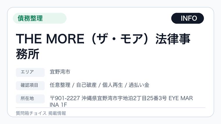 THE MORE（ザ・モア）法律事務所の掲載画像