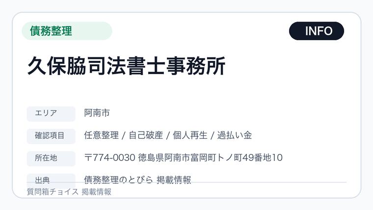 久保脇司法書士事務所の掲載画像