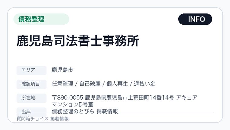 鹿児島司法書士事務所の掲載画像