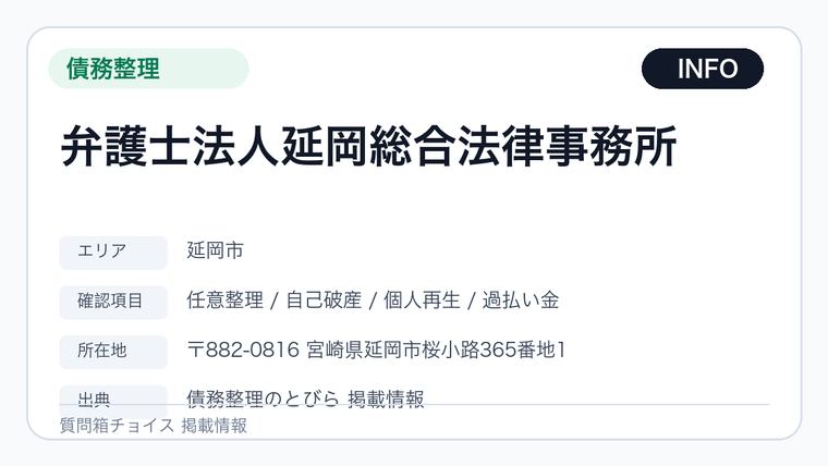 弁護士法人延岡総合法律事務所の掲載画像
