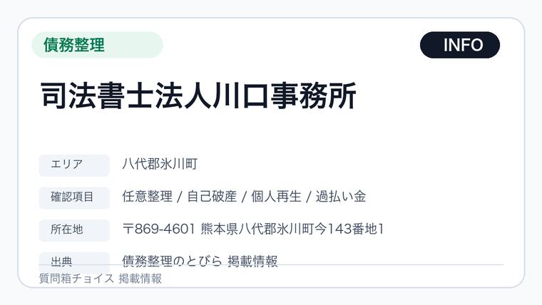 司法書士法人川口事務所の掲載画像