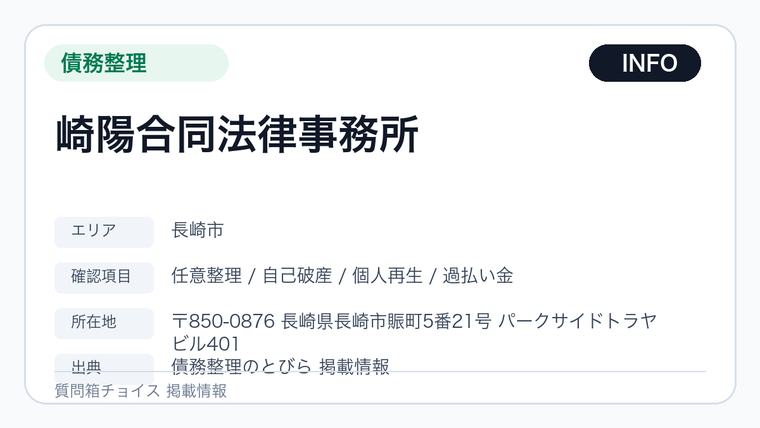 崎陽合同法律事務所の掲載画像